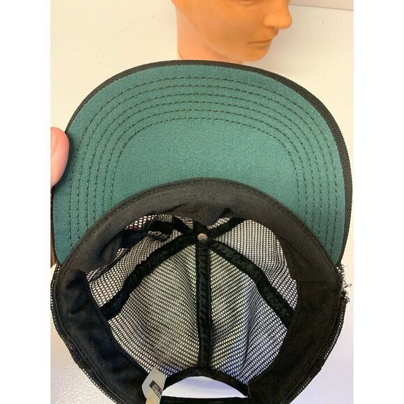 Vintage Jack Daniels Snapback Trucker Hat Damaged - Picture 7 of 8